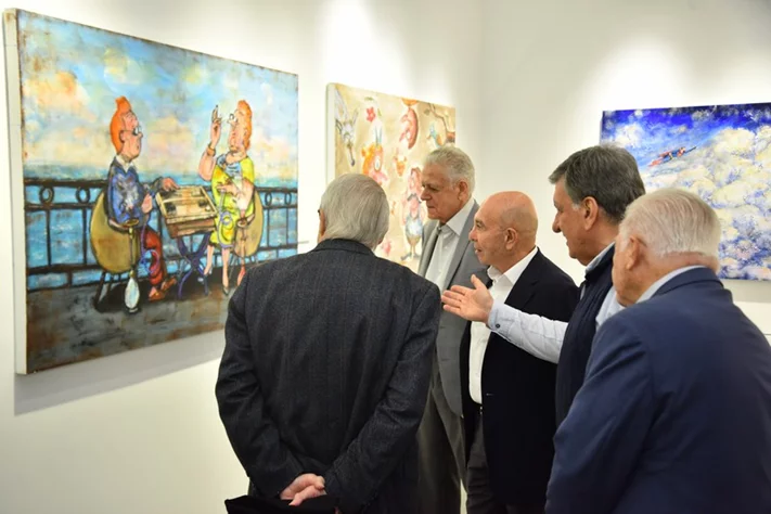 Refresh by Samir Tamari at Maya Art Space